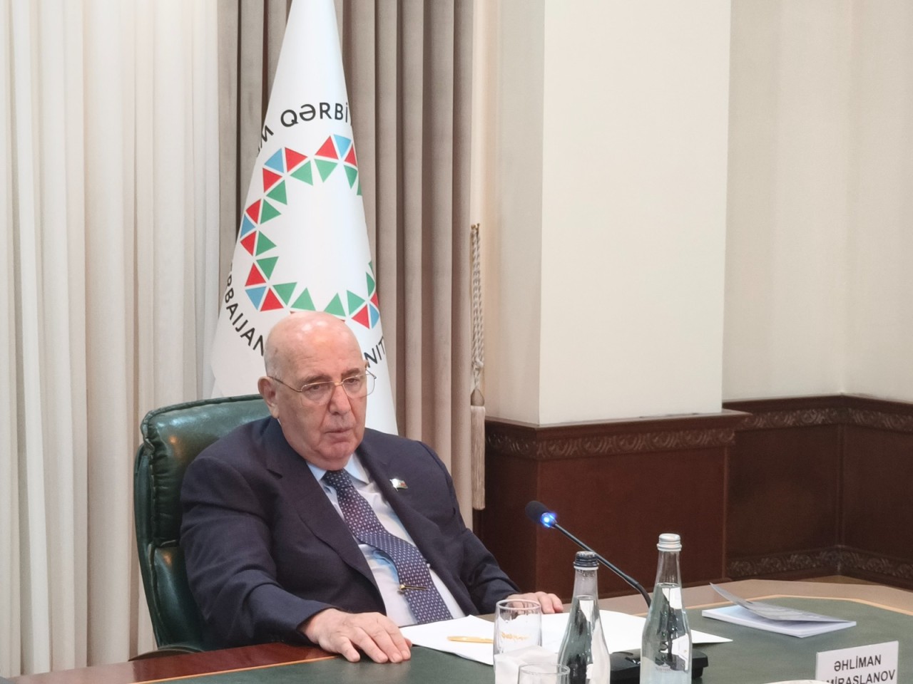 Qərbi Azərbaycan İcması Ağsaqqallar Şurasının hesabat iclası oldu - FOTOLAR